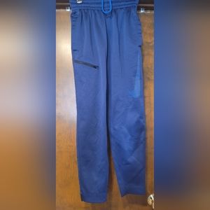 Mens Nike Dri Fit Navy fleece line taper pants. Size Medium